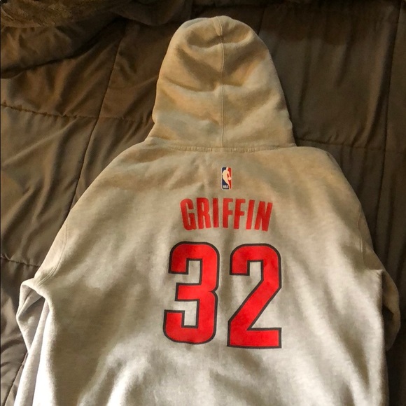 Official LA Clippers Adidas Blake Griffin Hoodie - Picture 2 of 3